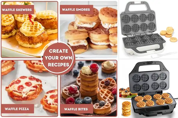 Detailed view of 10 Best Waffle Bite Machines
