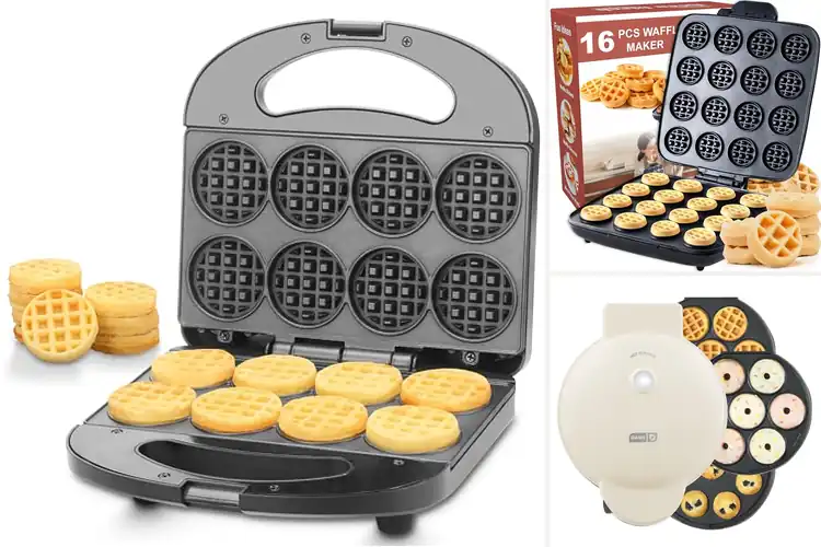 Detailed view of 10 Best Waffle Bite Makers for Crispy, Fast Breakfasts