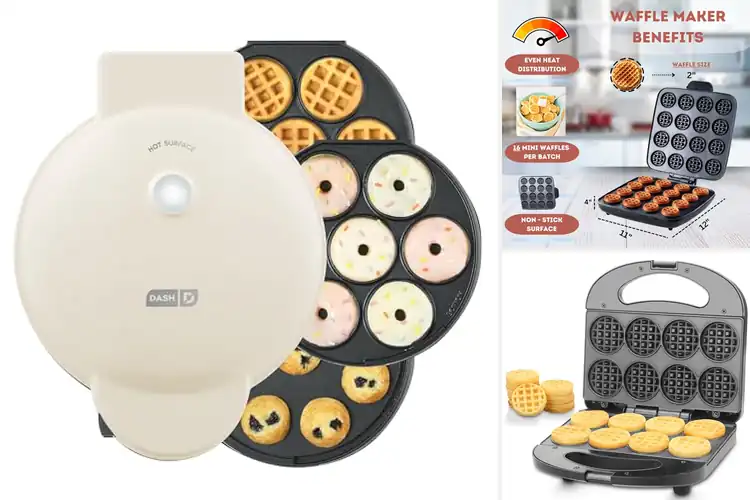 Detailed view of 10 Best Waffle Bites Makers: Fun and Delicious for Everyone