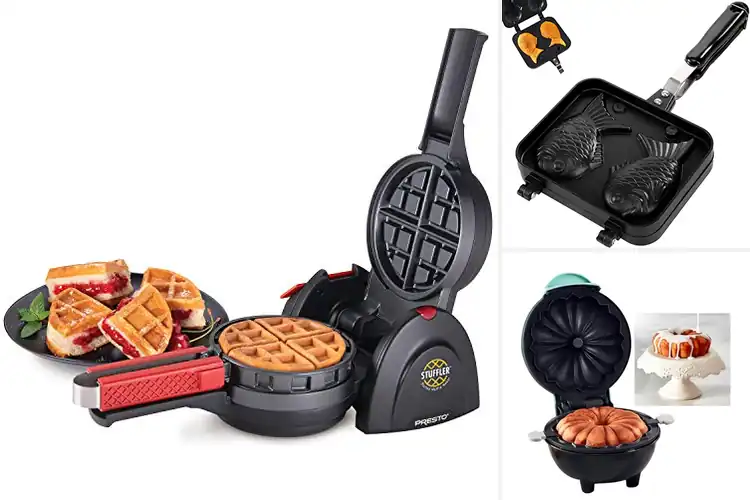 Detailed view of 10 Best Waffle Cake Makers: Crispy, Fluffy Treats Made Easy