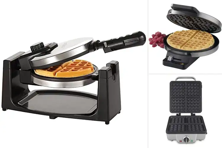 Detailed view of 10 Best Waffle Machines for Crispy, Golden Breakfasts