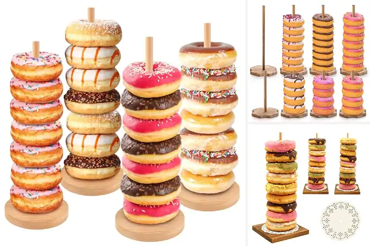 Detailed view of 10 Best Wooden Bagel Holders for Stylish Serving