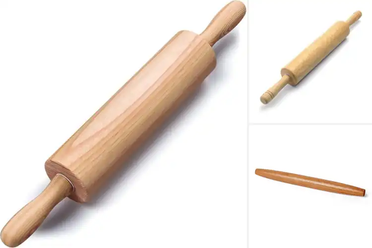 Detailed view of Best Wooden Rolling Pins for Perfect Dough Every Time